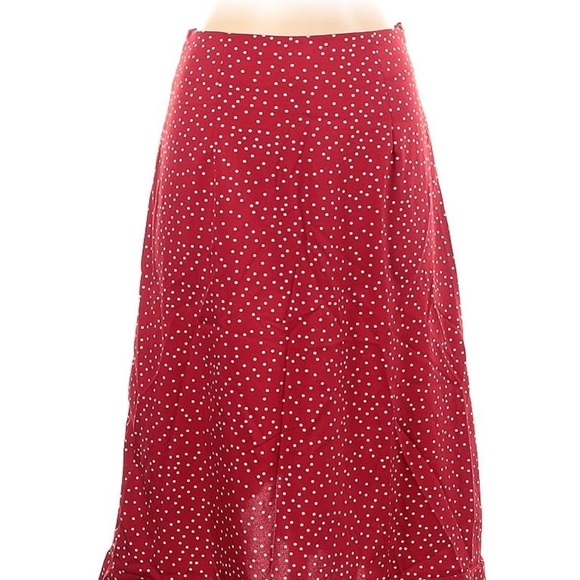 NWOT. Shein Polka Dot Skirt - Picture 3 of 4